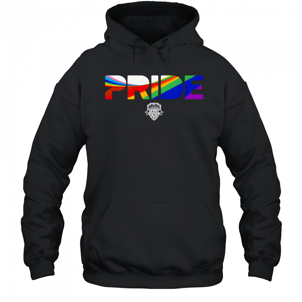 Washington Spirit Pride Stripes 2025 shirt Hoodie