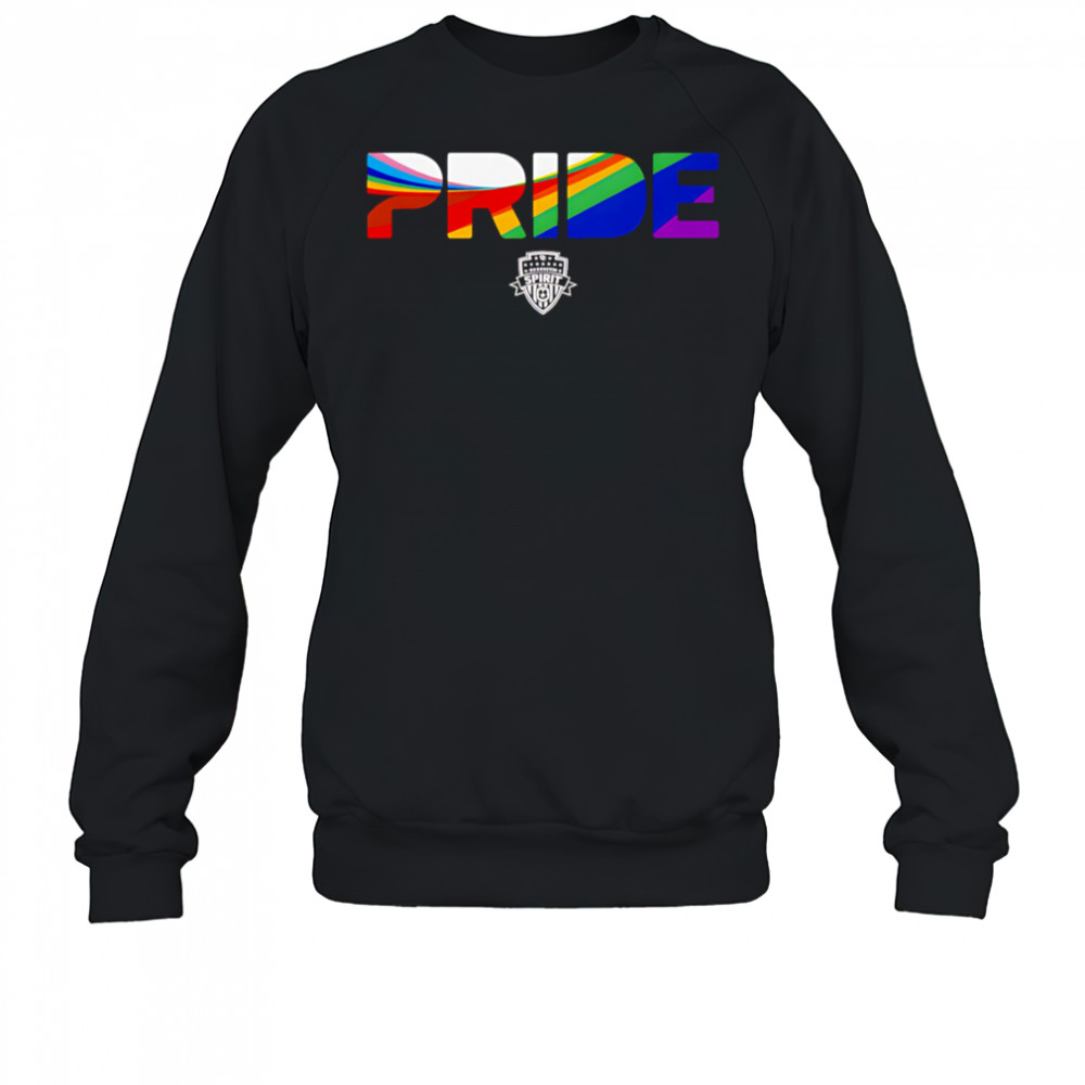 Washington Spirit Pride Stripes 2025 shirt Sweatshirt