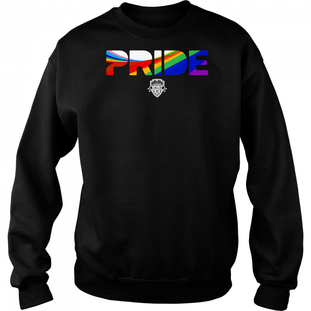 Washington Spirit Pride Stripes 2025 shirt Hoodie