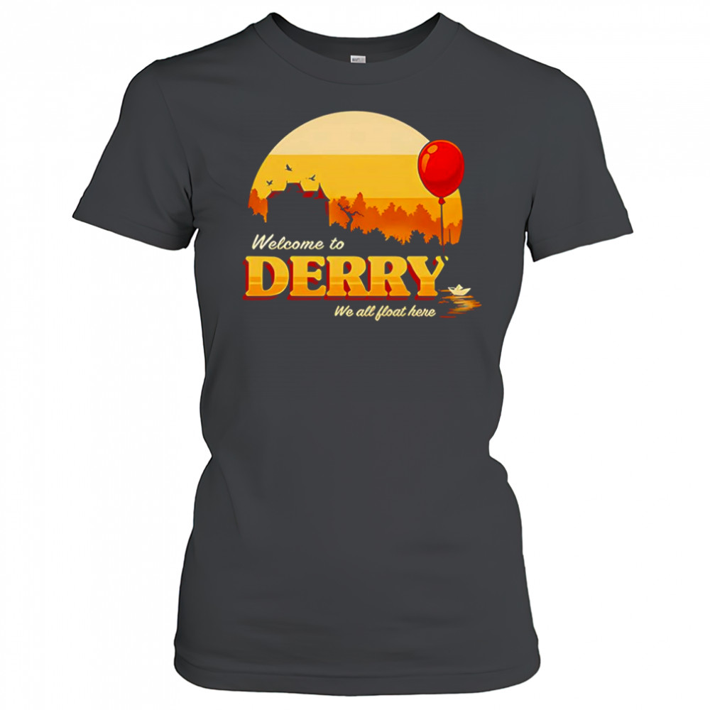 Welcome to Derry we all float here shirt Women's T-shirt