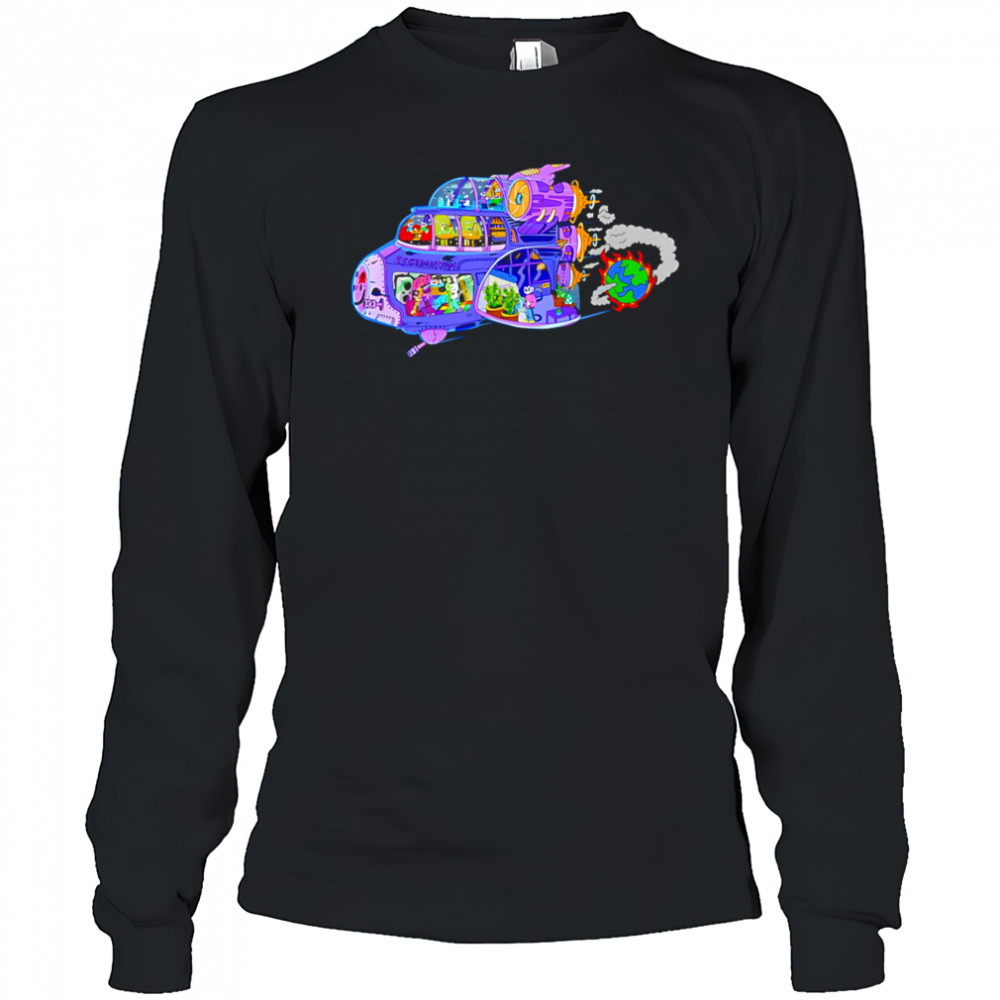 Yoooo Star Monster Crunchifam shirt Long Sleeved