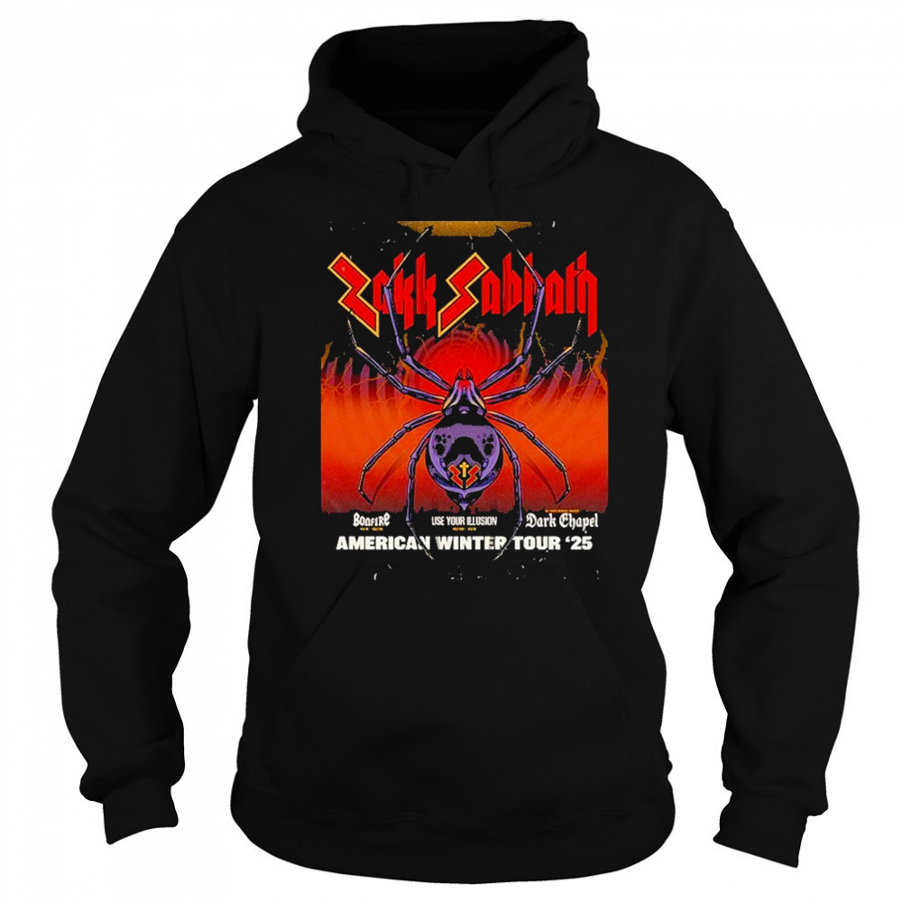 Zakk Sabbath American Winter Tour 2025 Kicks Off In Rancho Mirage CA On October 30 2025 shirt Sweatshirt