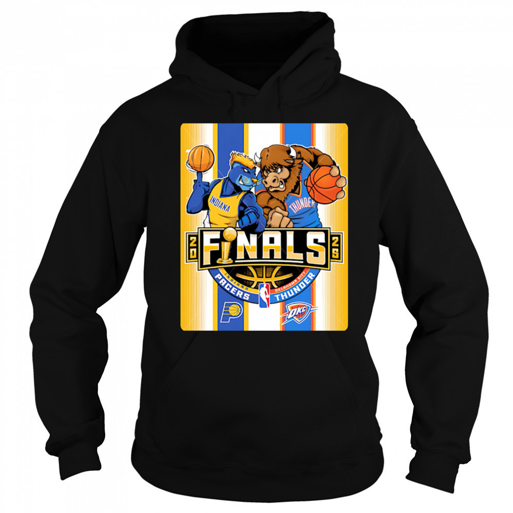 Nba Finals Pacers Vs Okc Thunder mascot shirt Sweatshirt