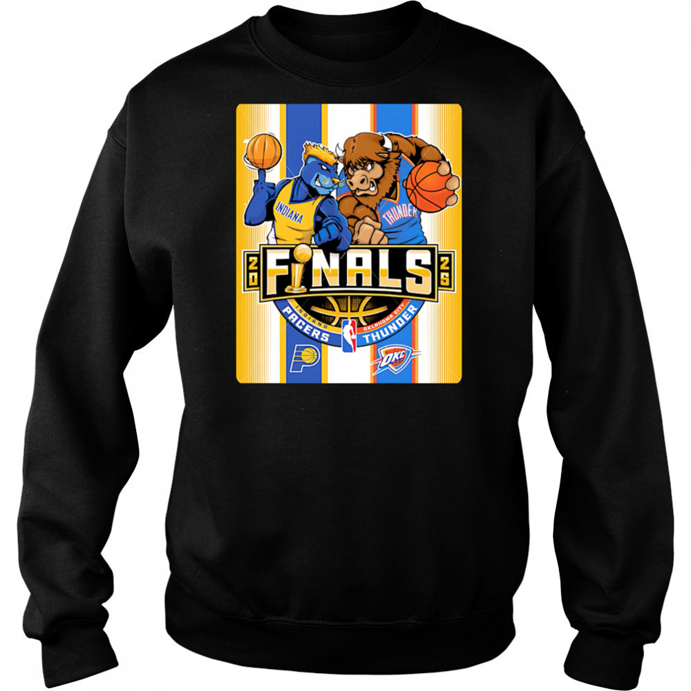 Nba Finals Pacers Vs Okc Thunder mascot shirt Hoodie