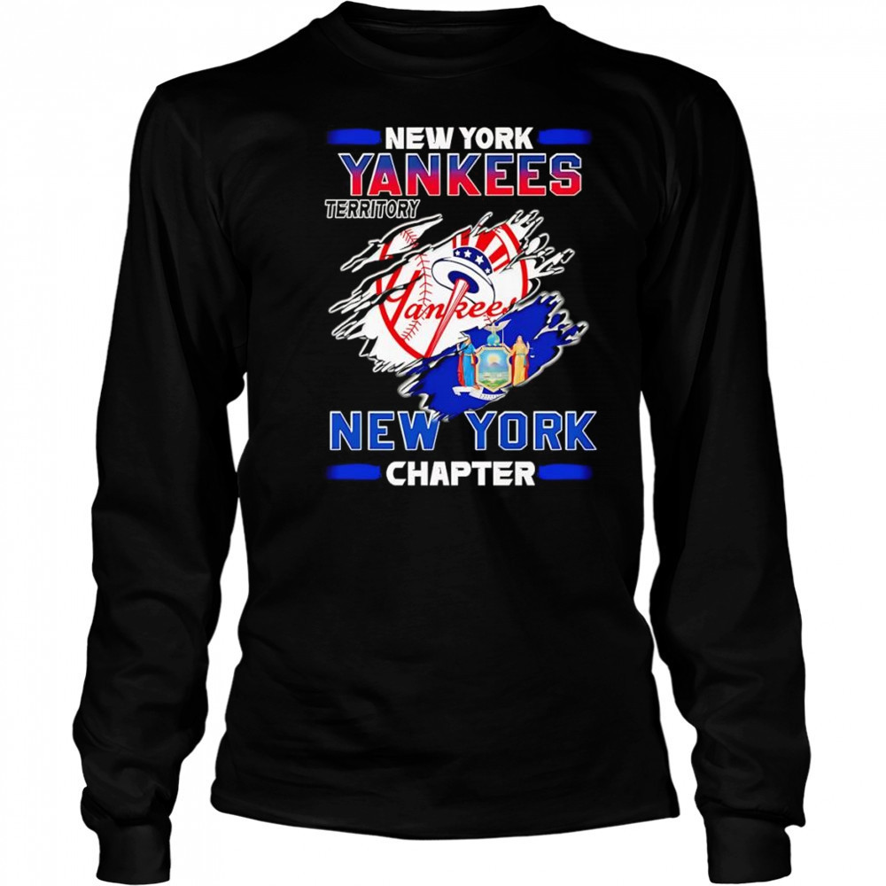 New York Yankees territory New York chapter shirt Long Sleeved