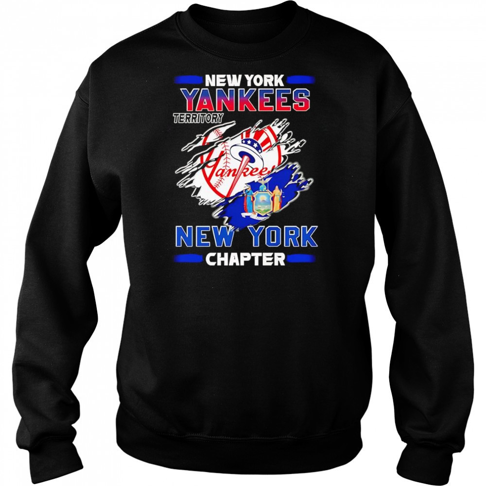 New York Yankees territory New York chapter shirt Hoodie