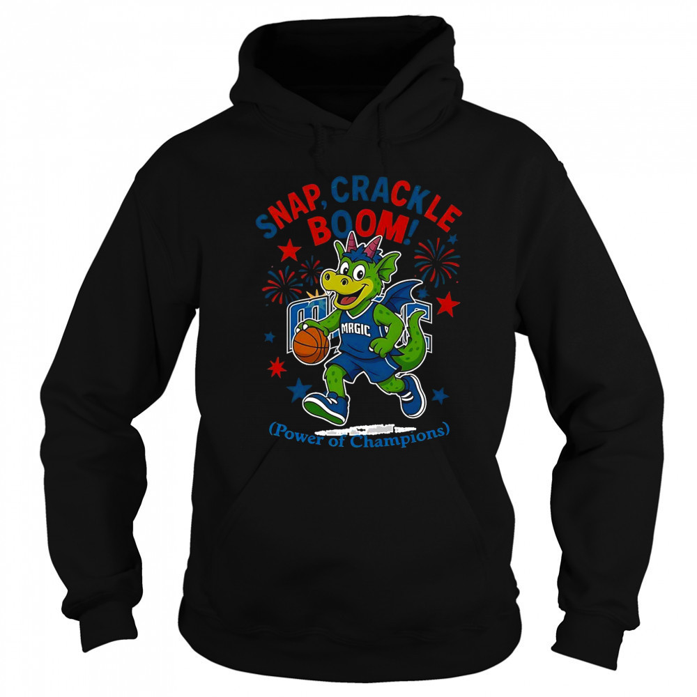 Orlando Magic Snap Crackle Boom Power Of Champions Indepencence Day T-Shirt Sweatshirt