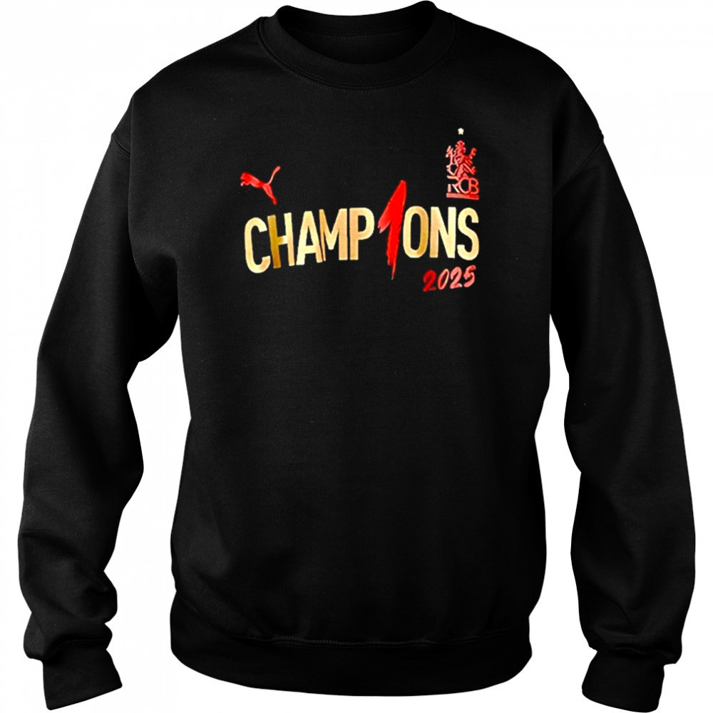 Royal Challengers Bengaluru Champ1ons 2025 shirt Hoodie
