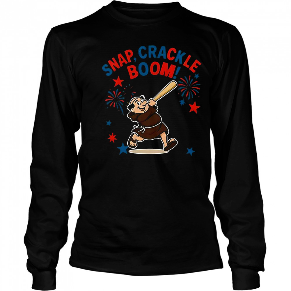 San Diego Padres Snap Crackle Boom Power Of Champions Indepencence Day T-Shirt Long Sleeved