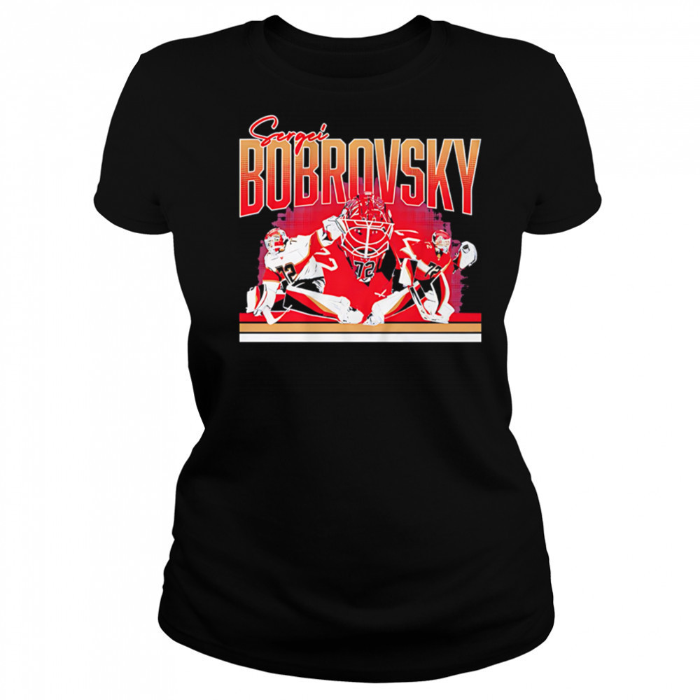 Sergei Bobrovsky 72 Florida Panthers player shirt Women's T-shirt