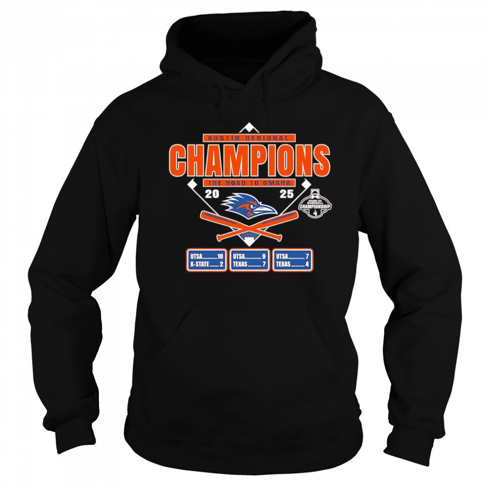 Texas San Antonio Baseball 2025 Austin Regional Champions shirt Sweatshirt