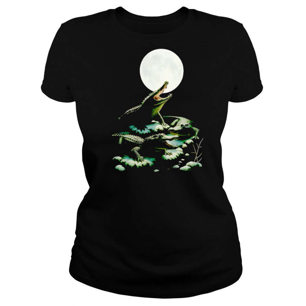 Three alligator moon shirt Women's T-shirt