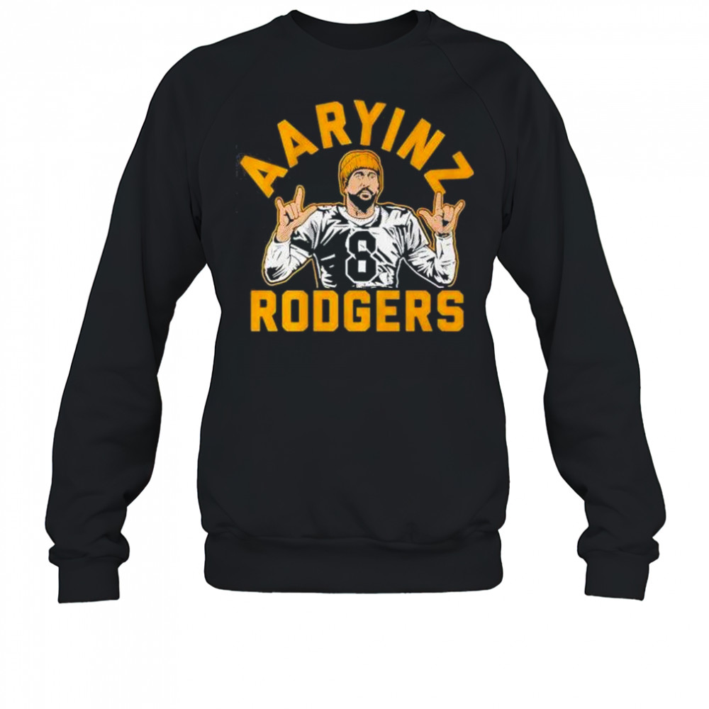 AarYinz Aaron Rodgers Pittsburgh Steelers Football shirt Sweatshirt