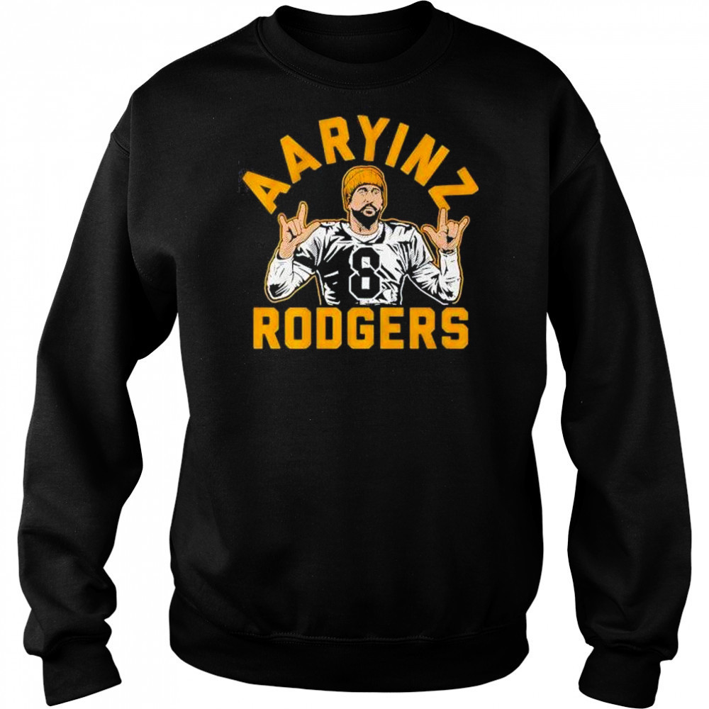AarYinz Aaron Rodgers Pittsburgh Steelers Football shirt Hoodie