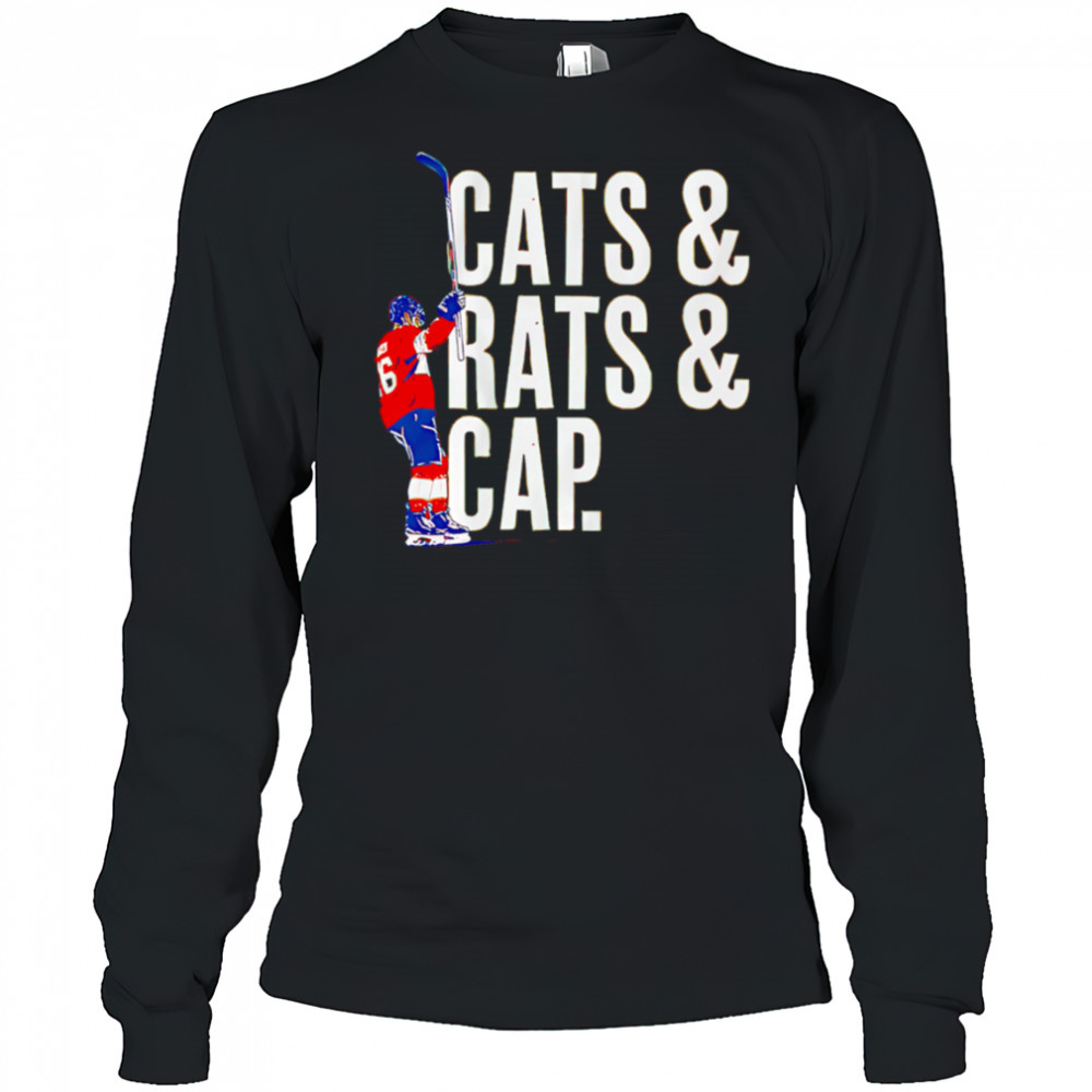 Aleksander Barkov Cats & Rats & Cap shirt Long Sleeved