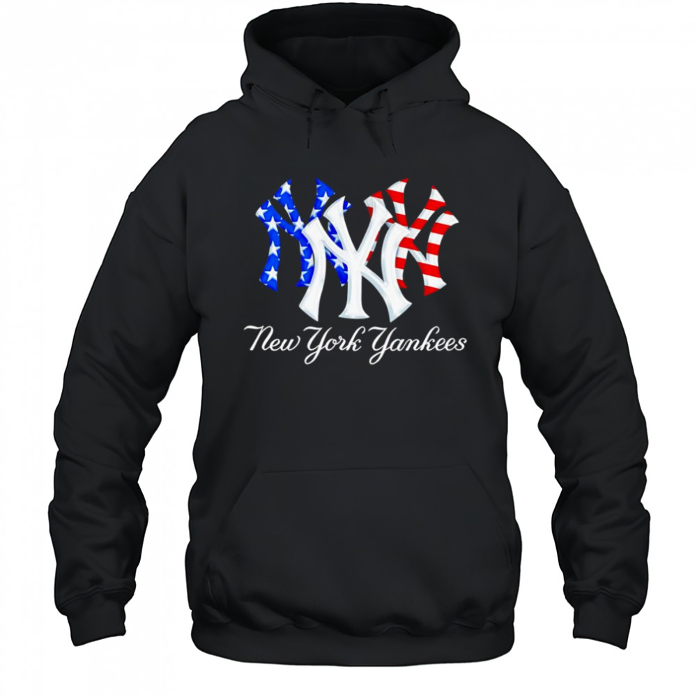 American flag New York Yankees shirt Hoodie