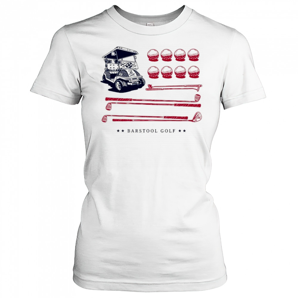 Barstool Golf Cart Flag T-shirt Women's T-shirt