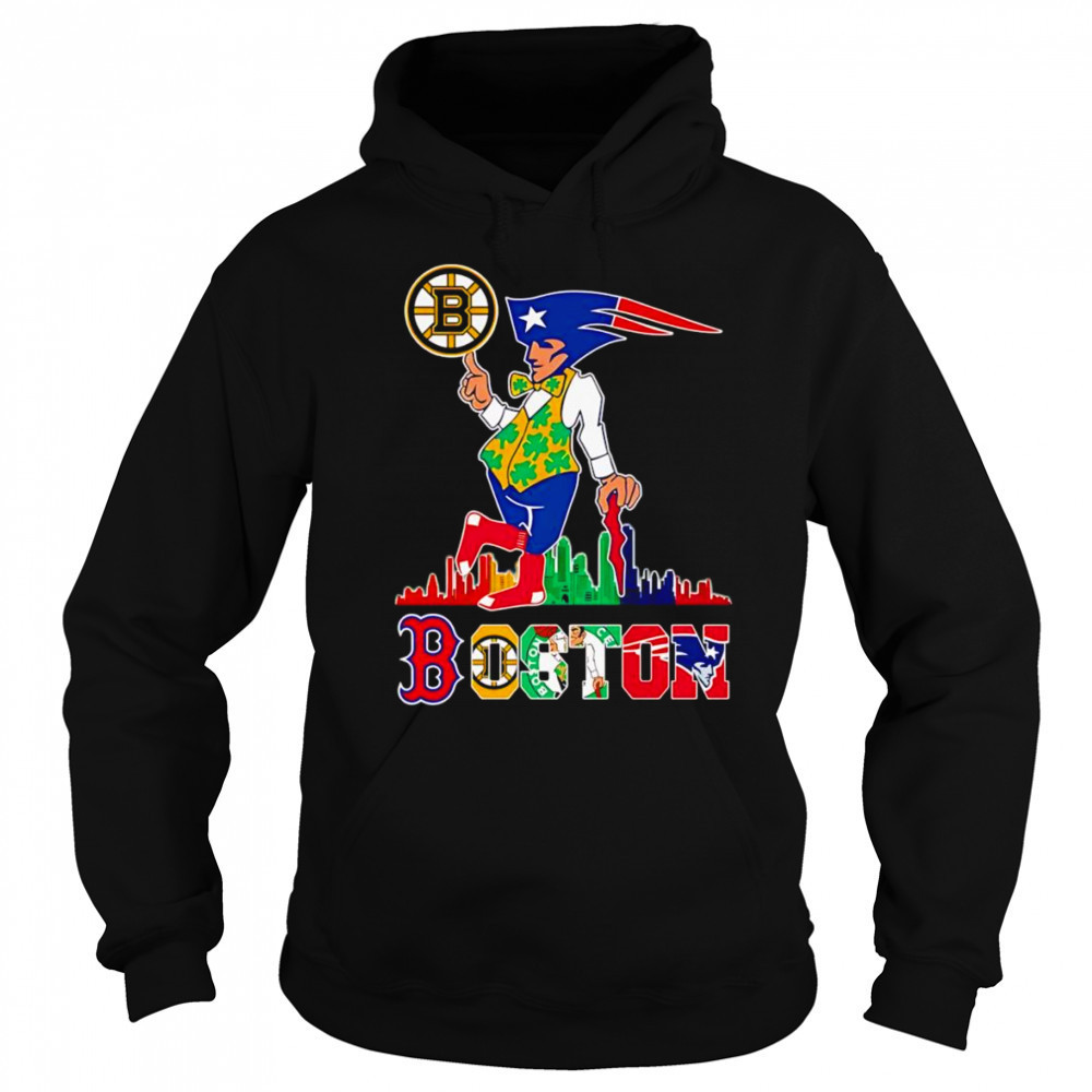 Boston sports team skyline shirt Sweatshirt
