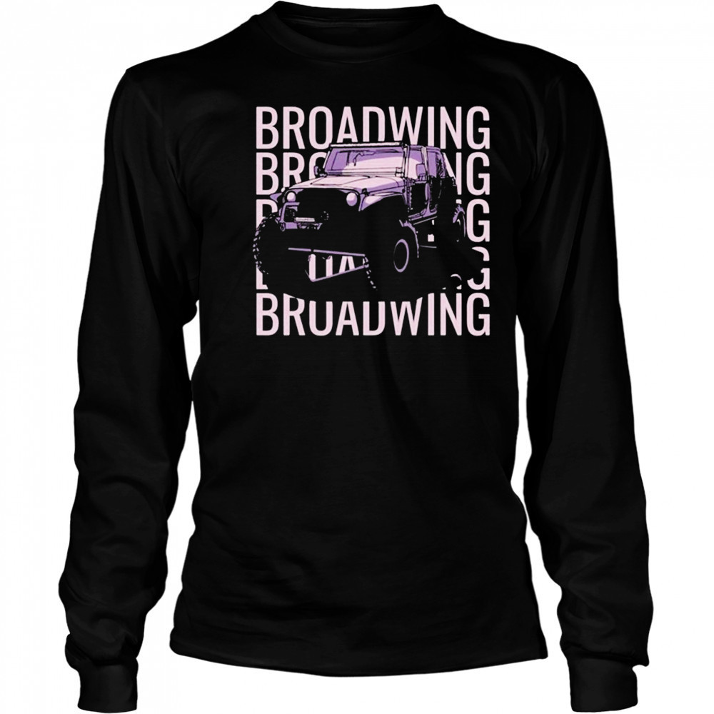 Broadwing Jeep T-Shirt Long Sleeved