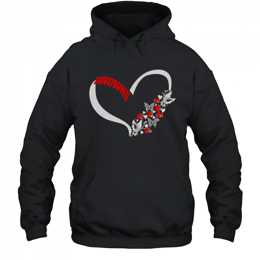 Butterflies In My Stomach Cleveland Browns NFL T-Shirt Hoodie