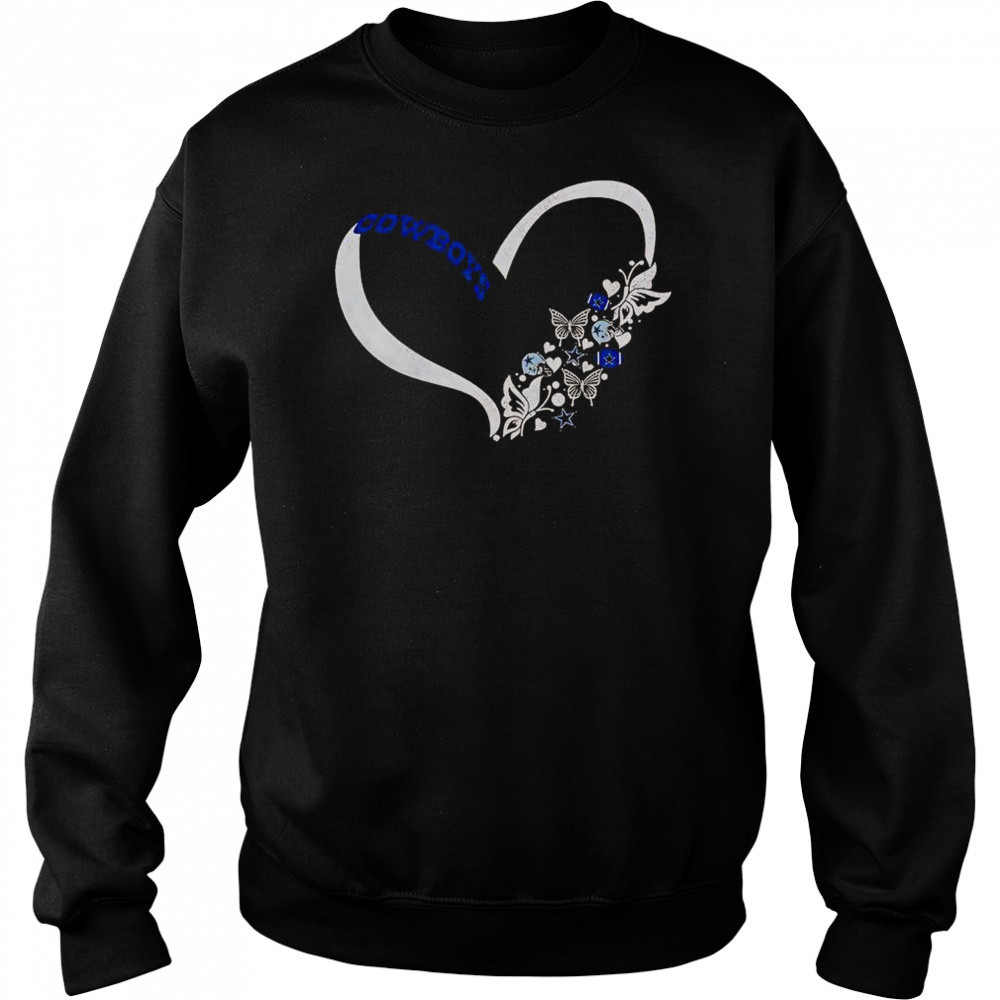 Butterflies In My Stomach Dallas Cowboys NFL T-Shirt Hoodie