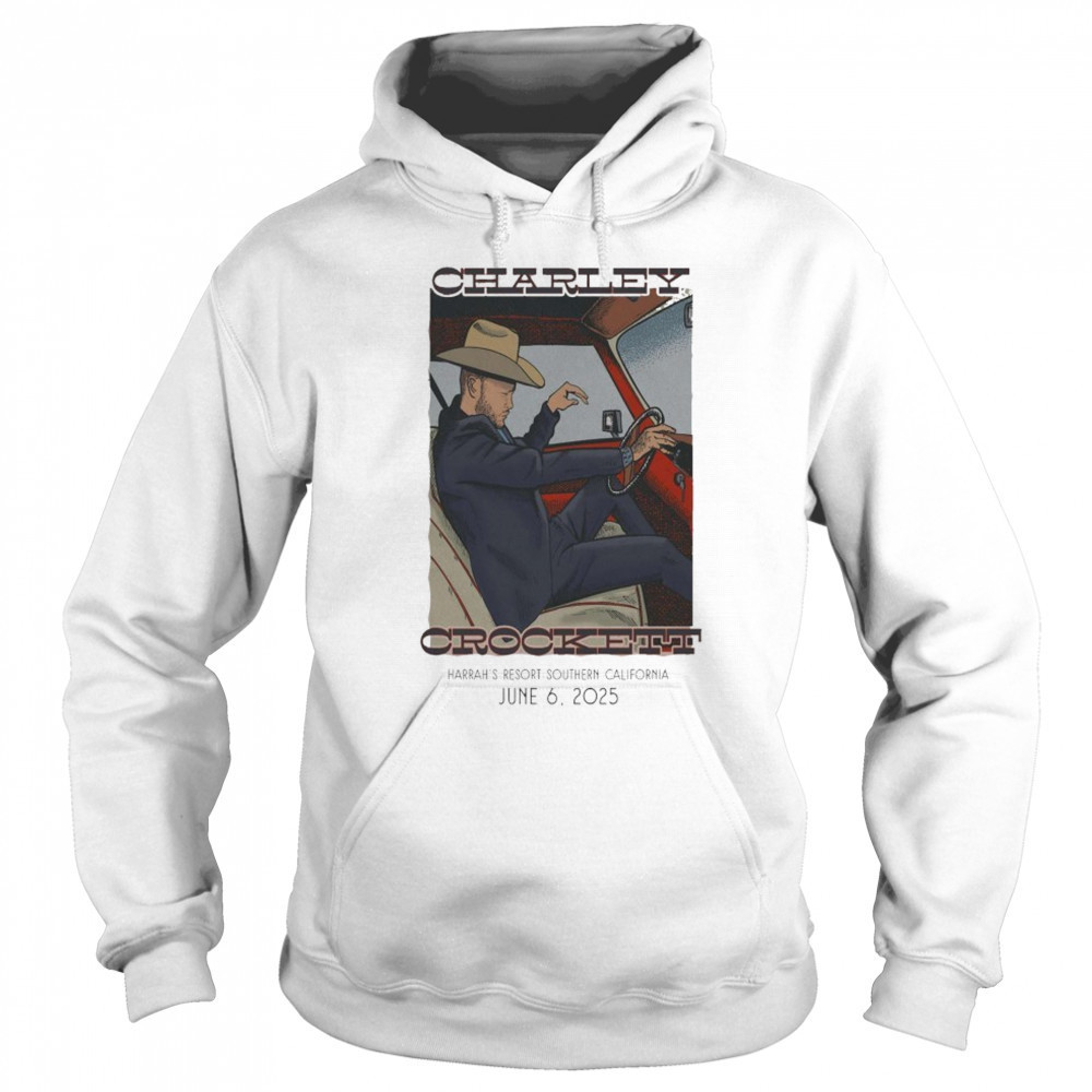 Charley Crockett 2025 Theatre UC Berkeley Car T-shirt Sweatshirt