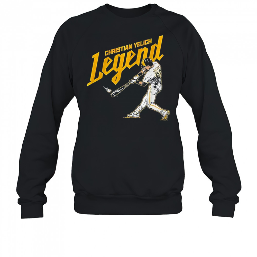 Christian Yelich Milwaukee Legend MLB shirt Sweatshirt