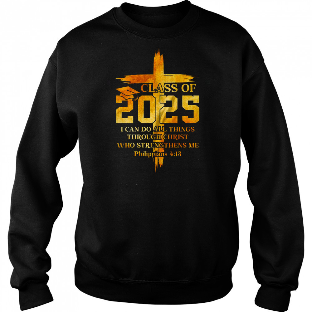 Class Of 2025 Christian Graduation Senior Graduate Men Women shirt Hoodie