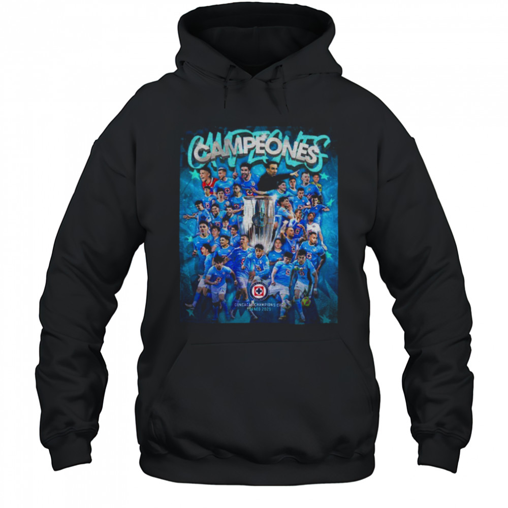 Cruz Azul Concachampions title shirt Hoodie