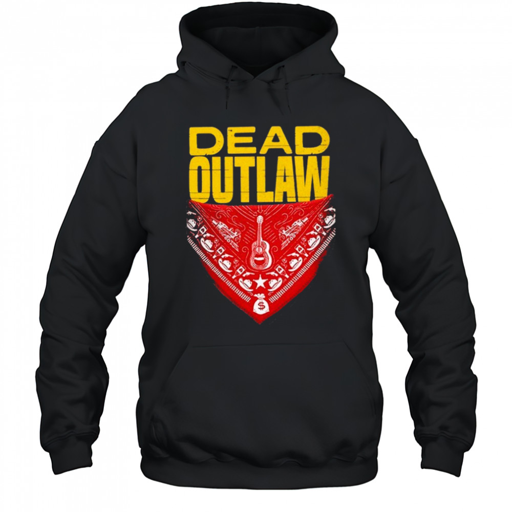 Dead Outlaw Guitar Logo T-shirt Hoodie