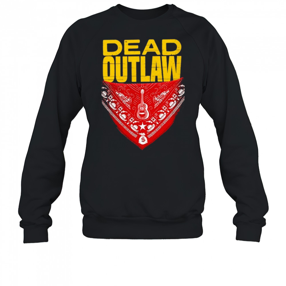 Dead Outlaw Guitar Logo T-shirt Sweatshirt