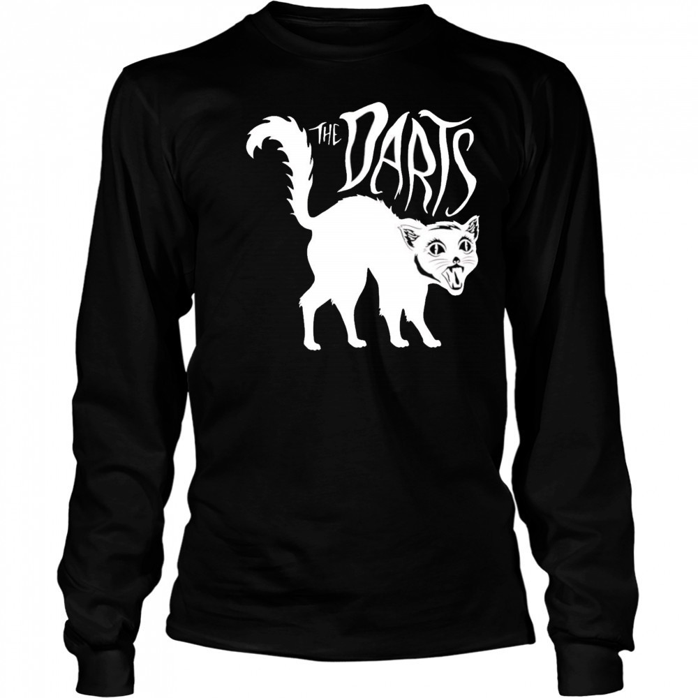 Distroville The Darts Spooky Cat shirt Long Sleeved