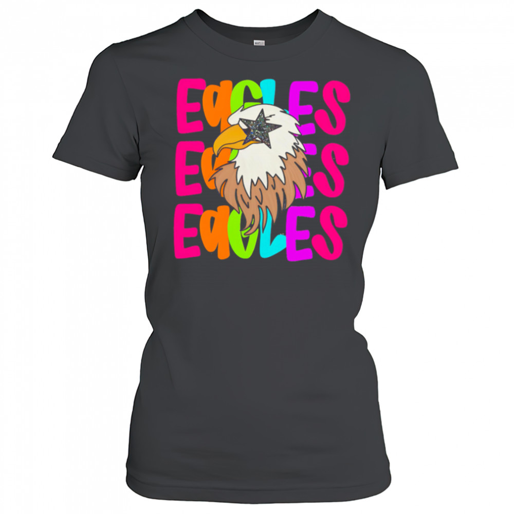 Eagles repeat pride shirt Women's T-shirt