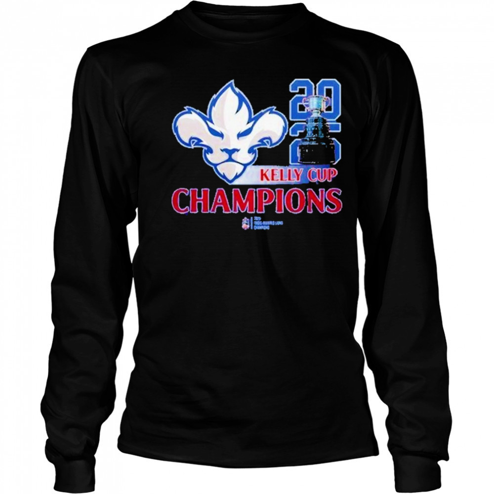 East Coast Hockey League Champions 2025 Trois-Rivieres Lions shirt Long Sleeved