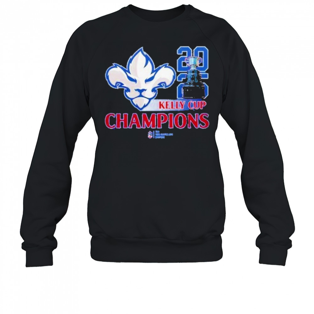 East Coast Hockey League Champions 2025 Trois-Rivieres Lions shirt Sweatshirt