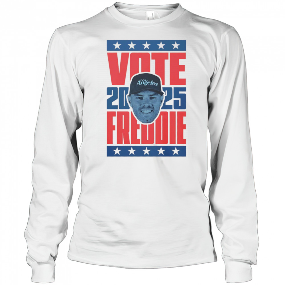 Freddie Freeman 2025 Vote shirt Long Sleeved