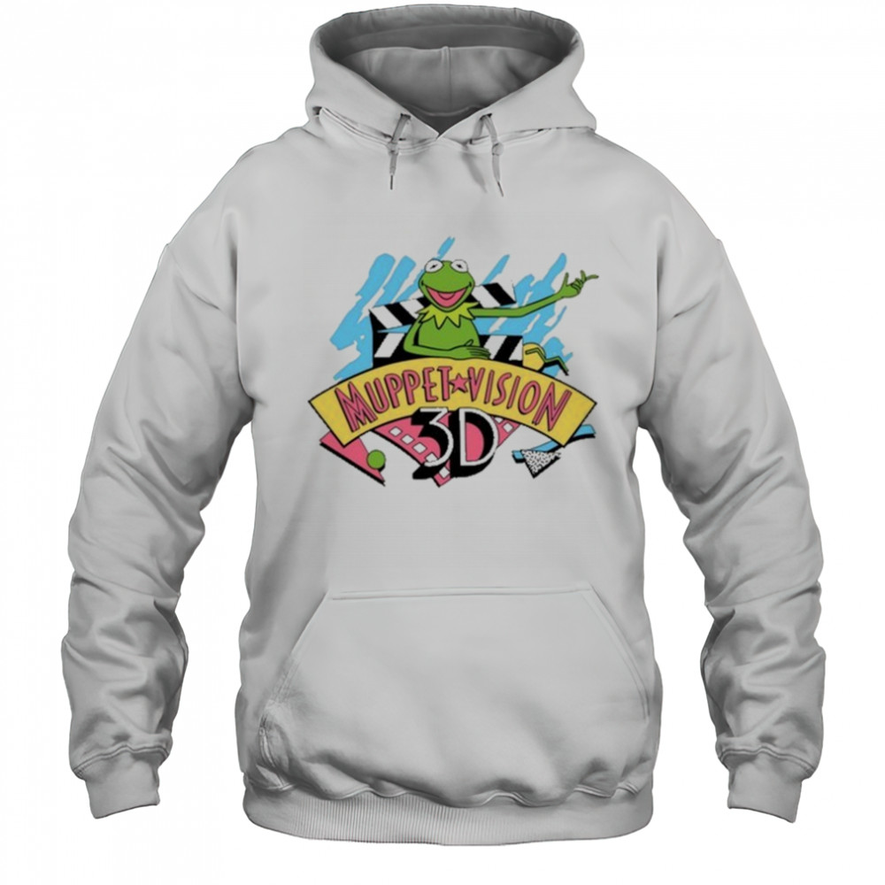 Frog The Kermit Muppet Vision 3D T-shirt Hoodie
