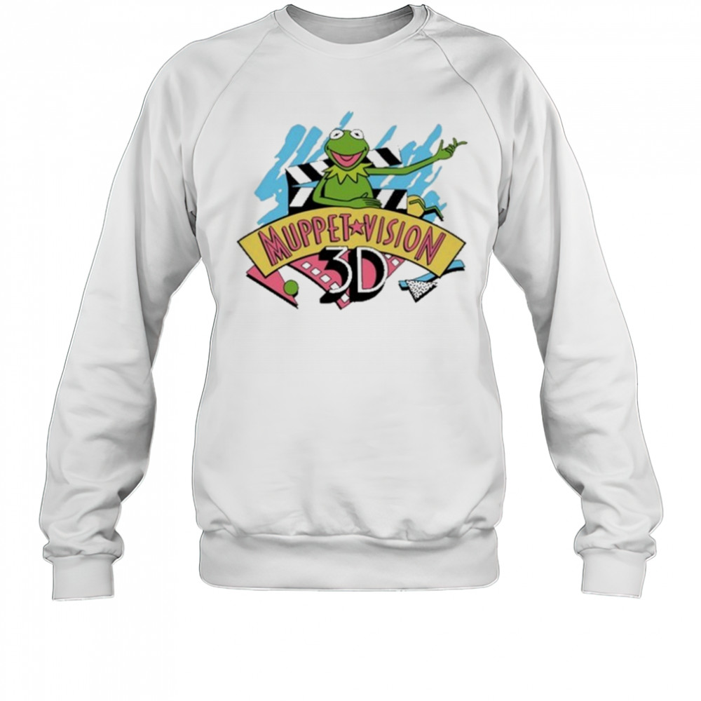 Frog The Kermit Muppet Vision 3D T-shirt Sweatshirt
