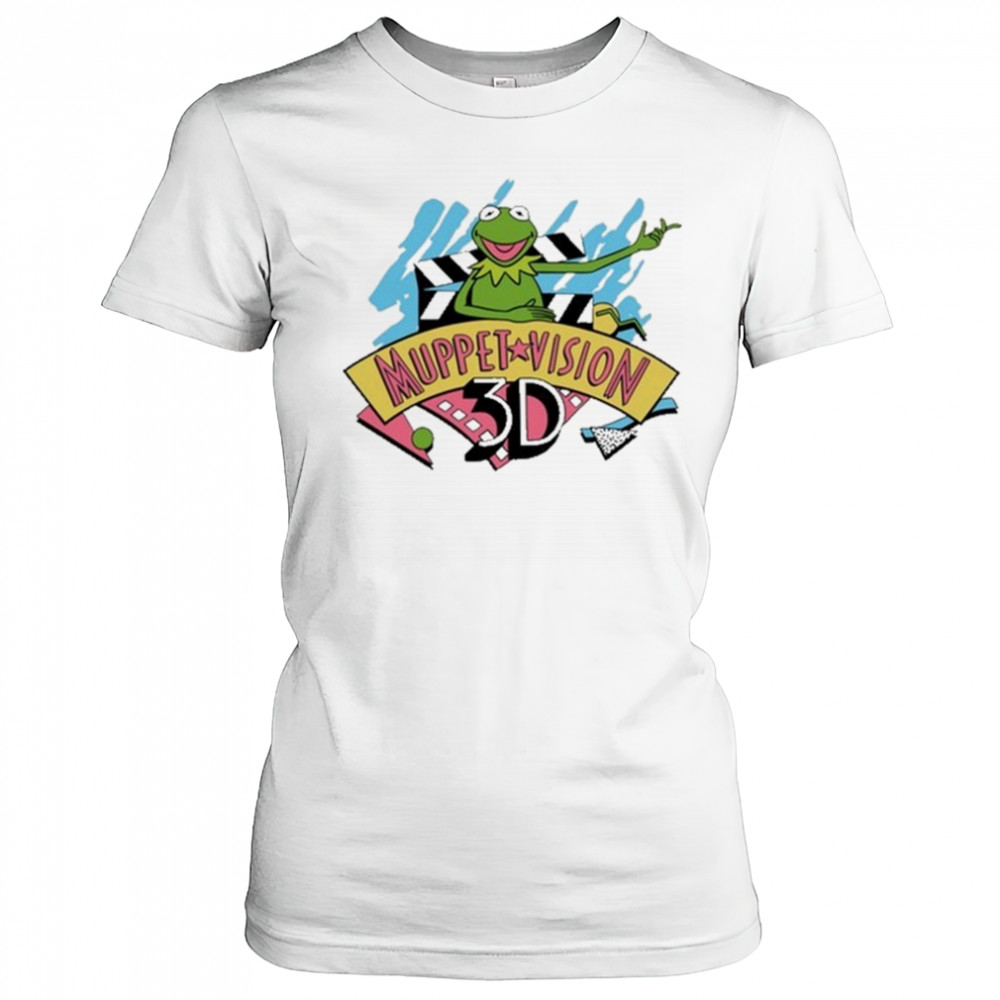 Frog The Kermit Muppet Vision 3D T-shirt Women's T-shirt
