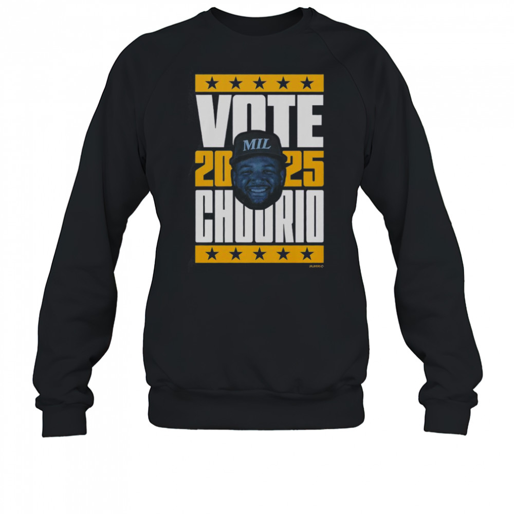 Good Jackson Chourio 2025 Vote T-Shirt Sweatshirt