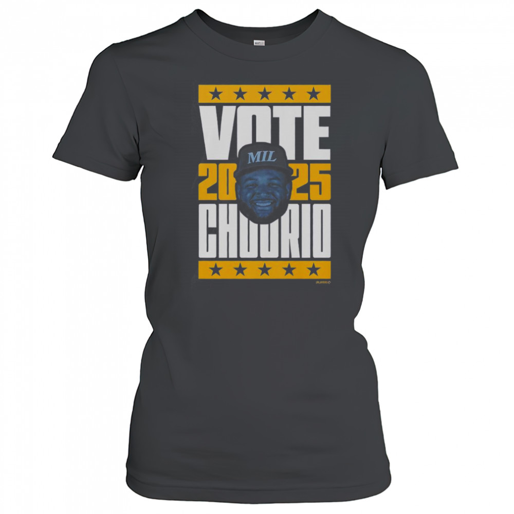 Good Jackson Chourio 2025 Vote T-Shirt Women's T-shirt
