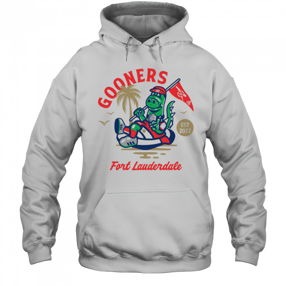 Gooners fort lauderdale mascot shirt Hoodie