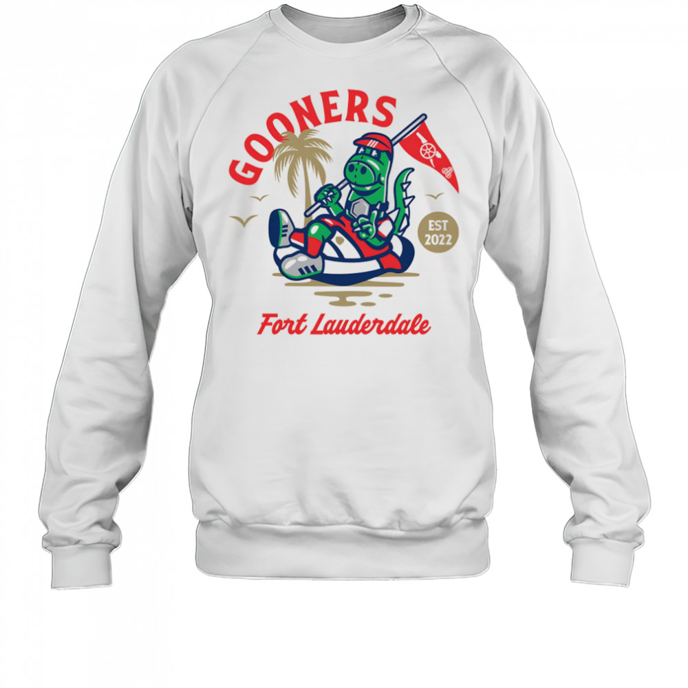 Gooners fort lauderdale mascot shirt Sweatshirt