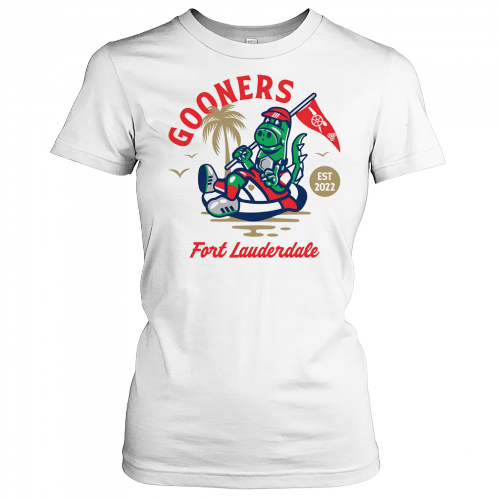 Gooners fort lauderdale mascot shirt Women's T-shirt