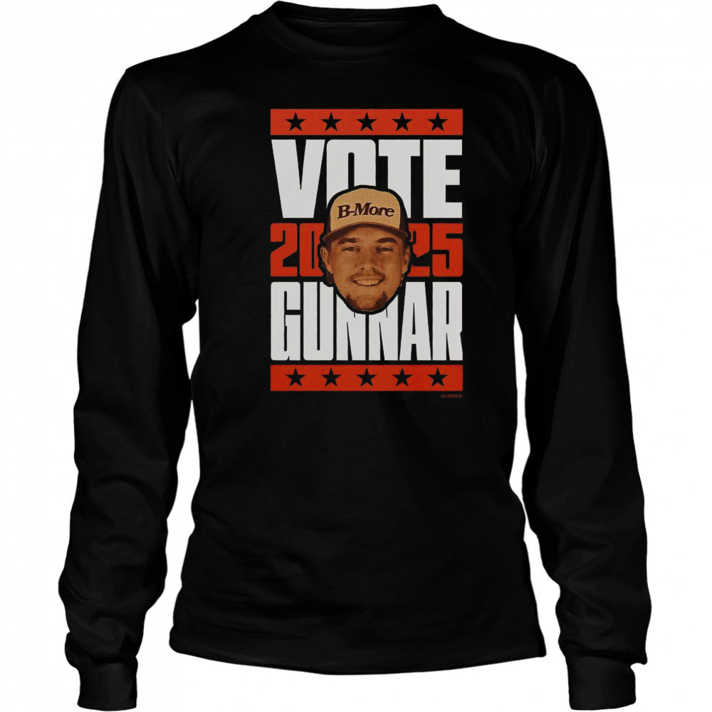 Gunnar Henderson 2025 Vote T-Shirt Long Sleeved