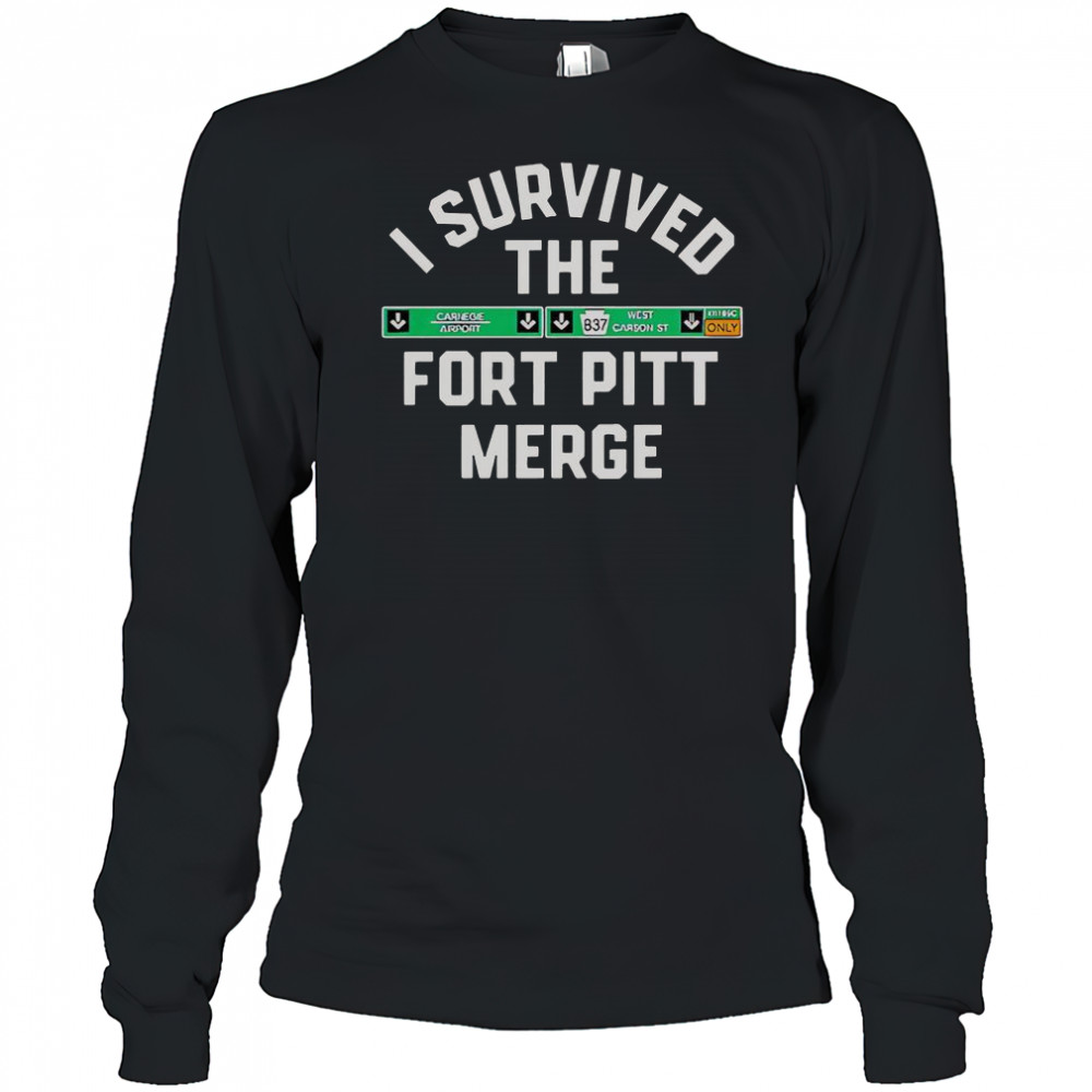 I Survived The Fort Pitt Merge T-Shirt Long Sleeved