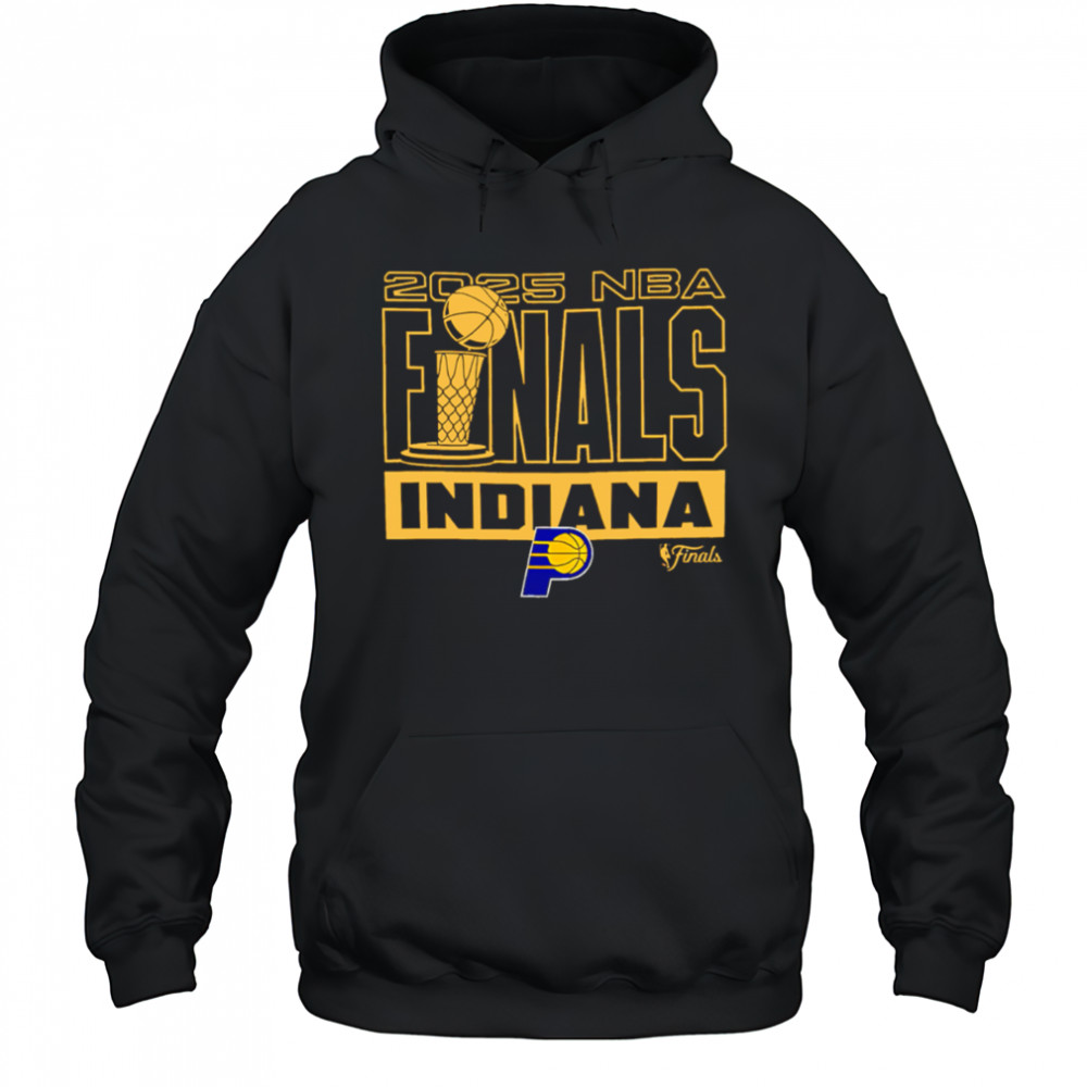 Indiana pacers 2025 NBA finals trophy shirt Hoodie