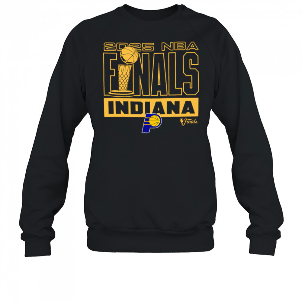 Indiana pacers 2025 NBA finals trophy shirt Sweatshirt