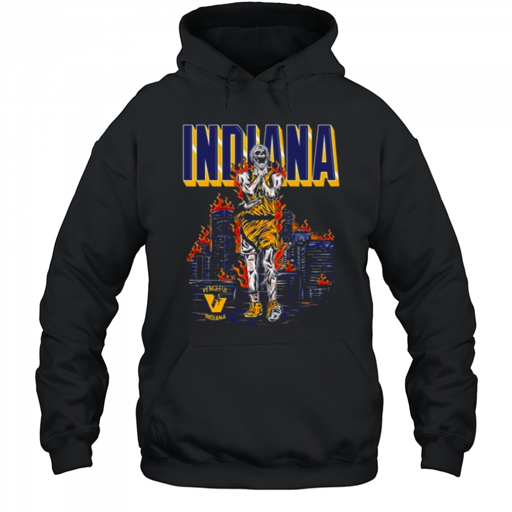 Indiana Pacers Collection X Vengeful 2025 Shirt Hoodie