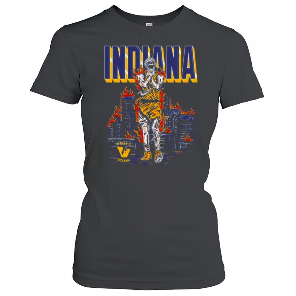 Indiana Pacers Collection X Vengeful 2025 Shirt Women's T-shirt